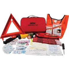 PRO-SAFE - Highway Safety Kits Type: Emergency Roadside Kit Number of Pieces: 79 - Benchmark Tooling