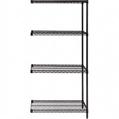 Quantum Storage - 36" Wide, 54 High, Open Shelving Accessory/Component - Use with #1630 Built-In Combination Lock - Benchmark Tooling