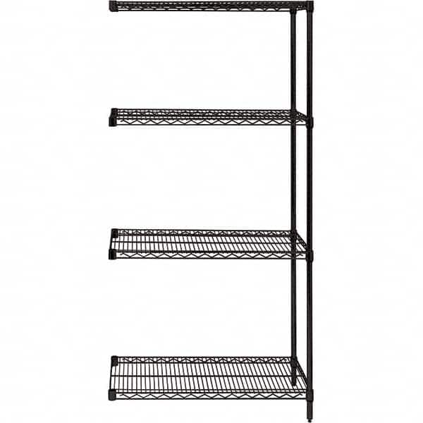 Quantum Storage - 60" Wide, 74 High, Open Shelving Accessory/Component - Use with #1630 Built-In Combination Lock - Benchmark Tooling