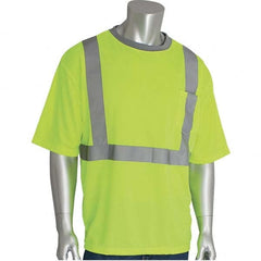 PIP - Size XL Hi-Vis Yellow High Visibility Short Sleeve T-Shirt - Benchmark Tooling