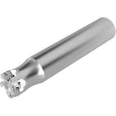 Seco - 25.2mm Cut Diam, 1.9mm Max Depth, 38.1mm Shank Diam, Cylindrical Shank Indexable High-Feed End Mill - Screw Holding Method, LPKT09 Insert, R217.21 Toolholder, Through Coolant - Benchmark Tooling