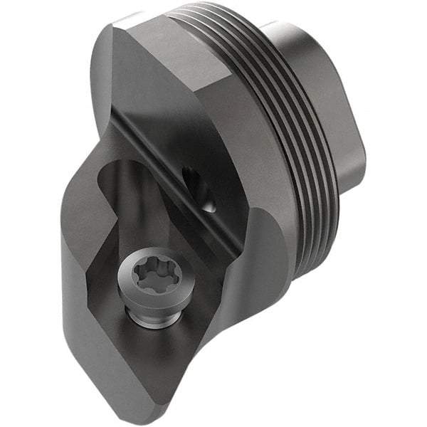 Seco - Right Hand Cut, Size GL25, DC11T3 Insert Compatiblity, Internal Modular Turning & Profiling Cutting Unit Head - 17mm Ctr to Cutting Edge, 20mm Head Length, Through Coolant, Series Steadyline ISO Turning - Benchmark Tooling