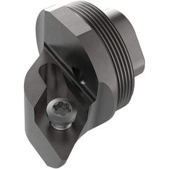 Seco - Right Hand Cut, Size GL25, DC11T3 Insert Compatiblity, Internal Modular Turning & Profiling Cutting Unit Head - 17mm Ctr to Cutting Edge, 20mm Head Length, Through Coolant, Series Steadyline ISO Turning - Benchmark Tooling