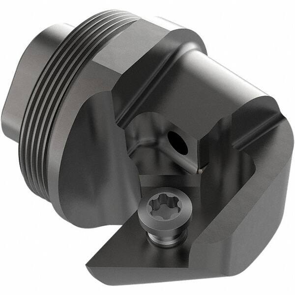 Seco - Left Hand Cut, Size GL25, DC11T3 Insert Compatiblity, Internal Modular Turning & Profiling Cutting Unit Head - 17mm Ctr to Cutting Edge, 12mm Head Length, Through Coolant, Series Steadyline ISO Turning - Benchmark Tooling