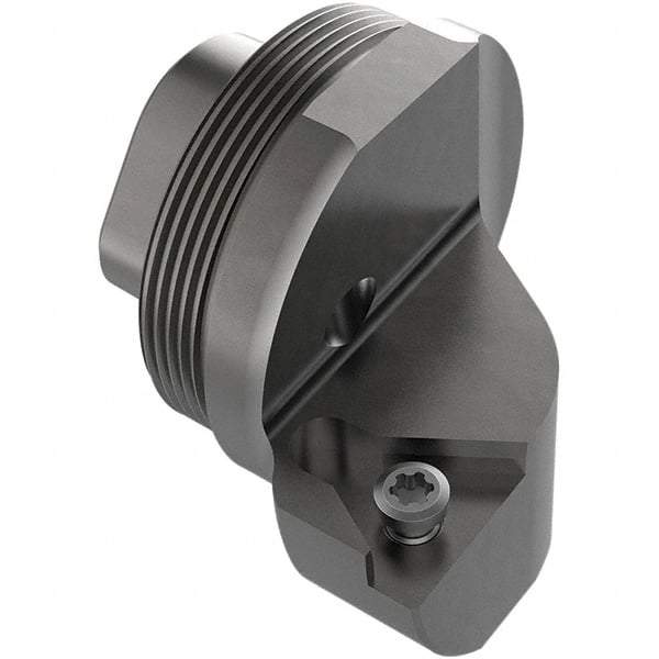 Seco - Left Hand Cut, Size GL25, TC1102 Insert Compatiblity, Internal Modular Turning & Profiling Cutting Unit Head - 17mm Ctr to Cutting Edge, 20mm Head Length, Through Coolant, Series Steadyline ISO Turning - Benchmark Tooling