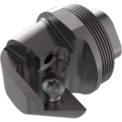 Seco - Right Hand Cut, Size GL25, DC11T3 Insert Compatiblity, Internal Modular Turning & Profiling Cutting Unit Head - 17mm Ctr to Cutting Edge, 12mm Head Length, Through Coolant, Series Steadyline ISO Turning - Benchmark Tooling