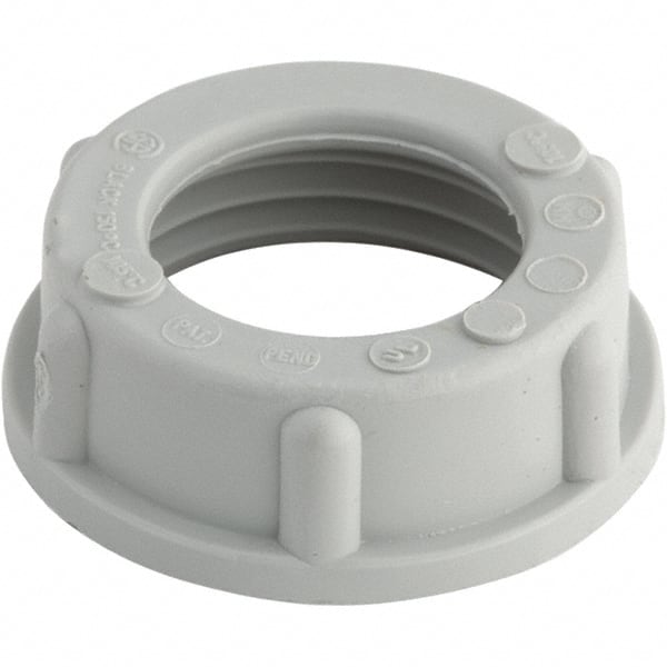 Conduit Bushing: For Rigid & Intermediate (IMC), Plastic, 1-1/4″ Trade Size Insulated, Threaded Connection