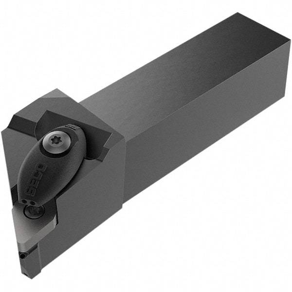 Seco - DDJNR, Right Hand Cut, 93° Lead Angle, 25mm Shank Height x 25mm Shank Width, Negative Rake Indexable Turning Toolholder - 127mm OAL, DN1506 Insert Compatibility, Series Jetstream - Benchmark Tooling