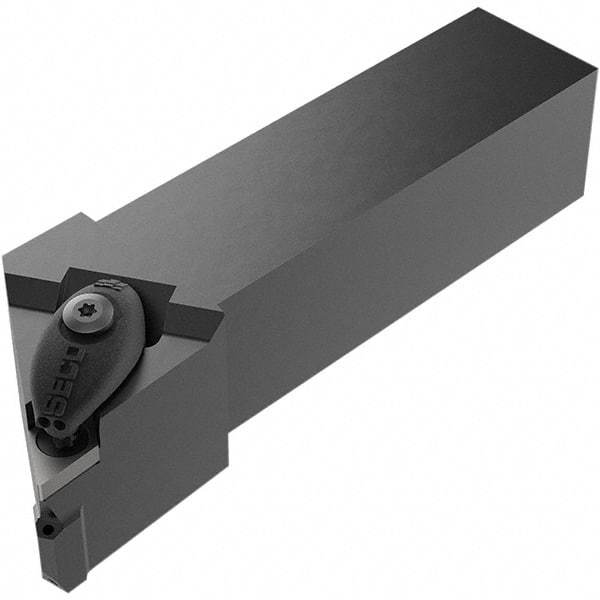 Seco - DDJCR, Right Hand Cut, 93° Lead Angle, 25mm Shank Height x 25mm Shank Width, Neutral Rake Indexable Turning Toolholder - 117mm OAL, DC1104 Insert Compatibility, Series Jetstream - Benchmark Tooling