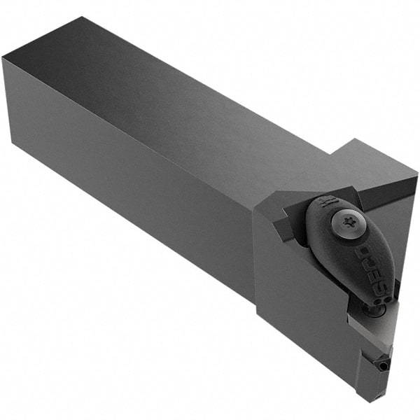 Seco - DDJNL, Left Hand Cut, 93° Lead Angle, 25mm Shank Height x 25mm Shank Width, Negative Rake Indexable Turning Toolholder - 120mm OAL, DN1104 Insert Compatibility, Series Jetstream - Benchmark Tooling