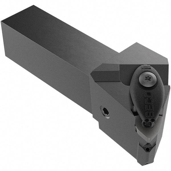 Seco - DWLNL, Left Hand Cut, 95° Lead Angle, 20mm Shank Height x 20mm Shank Width, Negative Rake Indexable Turning Toolholder - 95mm OAL, WN0604 Insert Compatibility, Series Jetstream - Benchmark Tooling