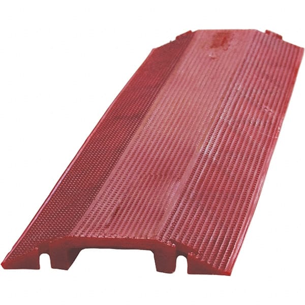 PRO-SAFE - 36" Long x 10-1/2" Wide x 1-1/2" High, Polyurethane Ramp Cable Guard - Benchmark Tooling