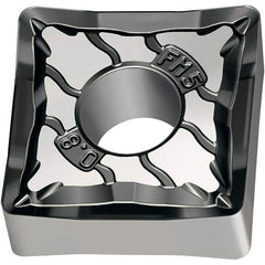 Walter - SNMG FM5 Grade WSM20S Turning Insert - TiAlN+Al2O3+(Al) Finish, 90° Square, 12.7mm Inscr Circle, 4.76mm Thick, 0.8mm Corner Radius - Benchmark Tooling