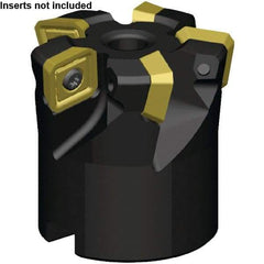 Kennametal - 5 Inserts, 30.02mm Cutter Diam, 1.65mm Max Depth of Cut, Indexable High-Feed Face Mill - 22mm Arbor Hole Diam, 50mm High, KSSM Toolholder, SE.X443AE.N7... Inserts, Series KSSM - Benchmark Tooling