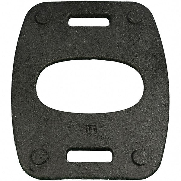 PRO-SAFE - 22" Wide x 1.3" High Recycled Rubber Vertical Panel Base - Benchmark Tooling
