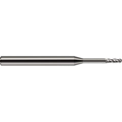 Harvey Tool - Ball End Mills; Mill Diameter (Inch): 1/4 ; Mill Diameter (Decimal Inch): 0.2500 ; Number of Flutes: 2 ; Length of Cut (Inch): 3/4 ; Length of Cut (Decimal Inch): 0.7500 ; Material: Solid Carbide - Exact Industrial Supply
