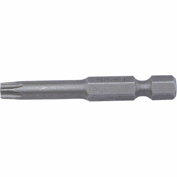 Wiha - T20 Power Bit - 1/4" Drive, 2" OAL - Benchmark Tooling