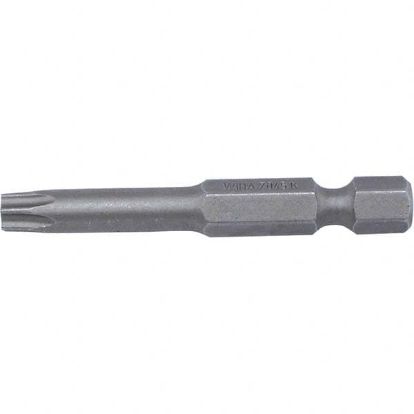 Wiha - T30 Power Bit - 1/4" Drive, 2" OAL - Benchmark Tooling