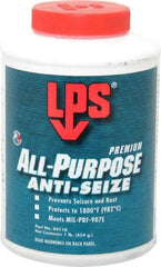 LPS - 1 Lb Can General Purpose Anti-Seize Lubricant - Molybdenum Disulfide, -65 to 1,800°F, Blue/Gray, Water Resistant - Benchmark Tooling