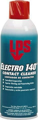 LPS - 11 Ounce Bottle Contact Cleaner - 144°F Flash Point, 15.14 kV Dielectric Strength, Flammable, Plastic Safe - Benchmark Tooling