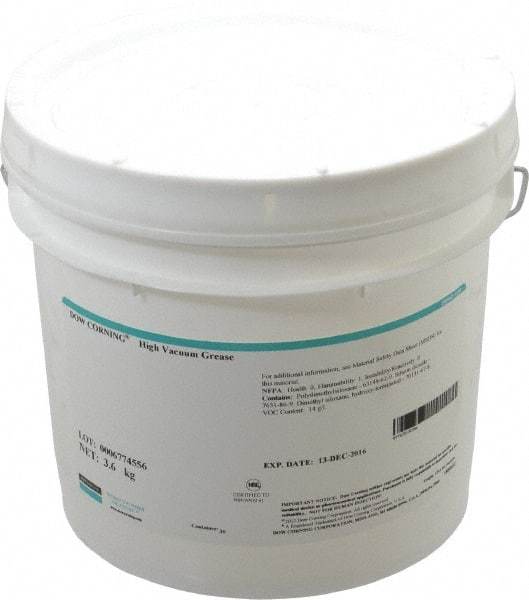 Dow Corning - 8 Lb Can Silicone General Purpose Grease - Translucent White/Gray, NLGIG 2, - Benchmark Tooling