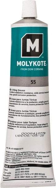 Dow Corning - 5.3 oz Tube Silicone General Purpose Grease - White, 347°F Max Temp, NLGIG 2, - Benchmark Tooling