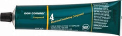 Dow Corning - 5.3 Ounce Tube Electrical Insulating Compound - 212°F Flash Point, 450 V/mil Dielectric Strength, Flammable, Plastic Safe - Benchmark Tooling