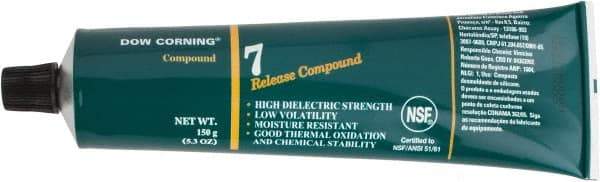 Dow Corning - 5.3 Ounce Tube, White, General Purpose Mold Release - Food Grade, Silicone Composition - Benchmark Tooling