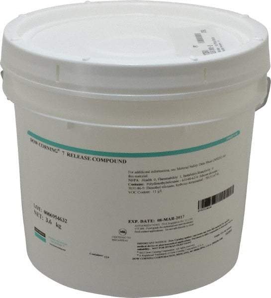 Dow Corning - 8 Lb. Can, White, General Purpose Mold Release - Food Grade, Silicone Composition - Benchmark Tooling