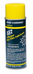 Dow Corning - 16 oz Aerosol Dry Film Moly/Silicone Lubricant - Clear, -40°F to 110°F - Benchmark Tooling