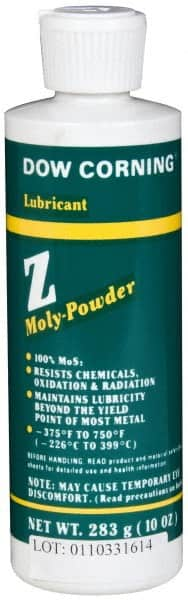 Dow Corning - 10 oz Bottle Dry Moly Lubricant - Black - Benchmark Tooling