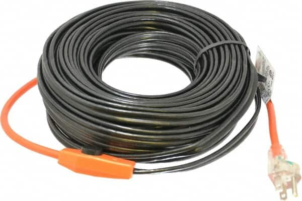 EasyHeat - 80' Long, Preassembled, Fixed Length, Fixed Wattage, Protection Heat Cable - 120 Input Volts, 560 Watts - Benchmark Tooling