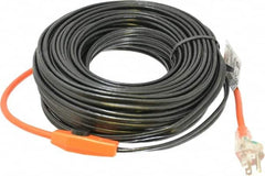 EasyHeat - 80' Long, Preassembled, Fixed Length, Fixed Wattage, Protection Heat Cable - 120 Input Volts, 560 Watts - Benchmark Tooling