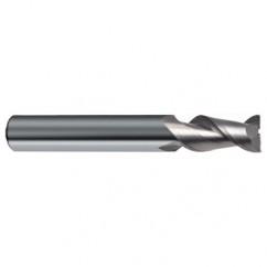 5/16" Dia. - 2-1/2" OAL - 2 FL 45 Helix Bright Carbide End Mill - Benchmark Tooling