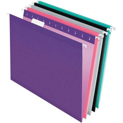 Pendaflex - 8-1/2 x 11", Letter Size, Assorted Colors, Hanging File Folder - 11 Point Stock, 1/5 Tab Cut Location - Benchmark Tooling