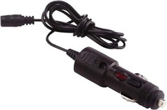 Ergodyne - 12 VDC Power Adapter for Heated Jacket - 4.92' Long, Black, Plastic - Benchmark Tooling