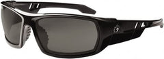 Ergodyne - Smoke Lenses, Framed Polarized Glasses - Uncoated Lenses, Size Universal, Wrap Around - Benchmark Tooling