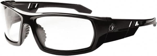 Ergodyne - Clear Lenses, Framed Safety Glasses - Anti-Fog, Size Universal, Wrap Around - Benchmark Tooling