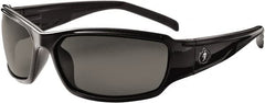 Ergodyne - Smoke Lenses, Framed Safety Glasses - Anti-Fog, Size Universal, Wrap Around - Benchmark Tooling