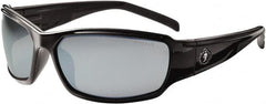 Ergodyne - Silver Lenses, Framed Safety Glasses - Uncoated Lenses, Size Universal, Wrap Around - Benchmark Tooling