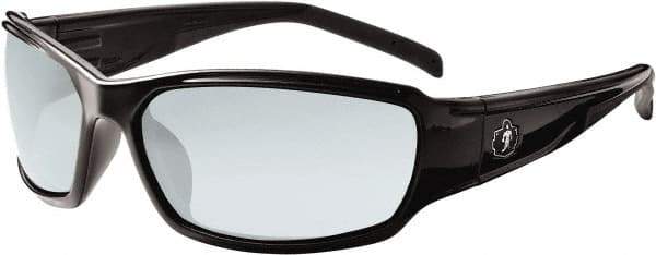 Ergodyne - Indoor/Outdoor Lenses, Framed Safety Glasses - Uncoated Lenses, Size Universal, Wrap Around - Benchmark Tooling