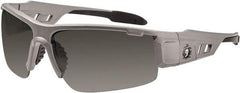 Ergodyne - Smoke Lenses, Framed Polarized Glasses - Uncoated Lenses, Size Universal, Wrap Around - Benchmark Tooling