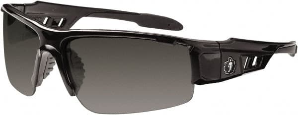 Ergodyne - Smoke Lenses, Framed Polarized Glasses - Uncoated Lenses, Size Universal, Wrap Around - Benchmark Tooling
