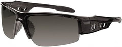 Ergodyne - Smoke Lenses, Framed Polarized Glasses - Uncoated Lenses, Size Universal, Wrap Around - Benchmark Tooling