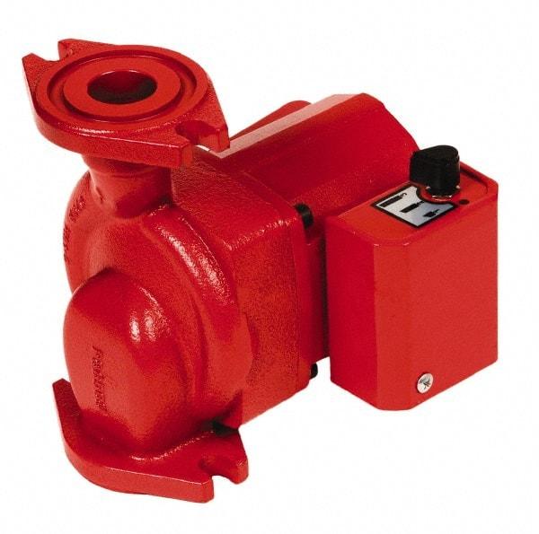 Bell & Gossett - 0.068 hp, 1 Phase, Cast Iron Housing, Noryl Impeller, Inline Circulator Pump - 115/230V Volt, 60 Hz Hz, 125 Max psi, 120V Motor - Benchmark Tooling