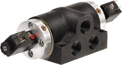 ARO/Ingersoll-Rand - 1" Inlet x 1" Outlet, Solenoid Actuator, Solenoid Return, 2 Position, Body Ported Solenoid Air Valve - 280 CFM, 120 VAC Input, 7.8 CV, 4 Way, 150 psi, 180° Max Temp, -10° Min Temp - Benchmark Tooling