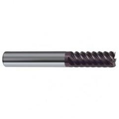 5/16" Dia. - 2-1/2" OAL - 55° Helix Firex Carbide End Mill - 6 FL - Benchmark Tooling