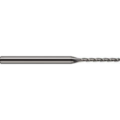 Harvey Tool - Ball End Mills; Mill Diameter (Inch): 1/16 ; Mill Diameter (Decimal Inch): 0.0620 ; Number of Flutes: 3 ; Length of Cut (Decimal Inch): 0.9500 ; Material: Solid Carbide ; Overall Length (Inch): 2-1/2 - Exact Industrial Supply