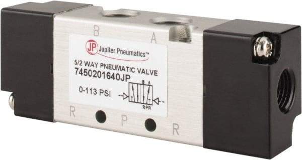 PRO-SOURCE - Specialty Air Valves Valve Type: 5-Way, 2 Position Actuator Type: Pneumatic Double Acting - Benchmark Tooling