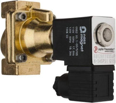 PRO-SOURCE - 1/2", 2/2 Way Steam Series Stacking Solenoid Valve - 110 VAC, 4.5 CV Rate, 4.19" High x 2.76" Long - Benchmark Tooling